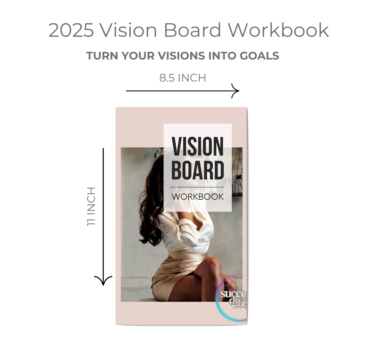 2025 Printable Vision Board Workbook